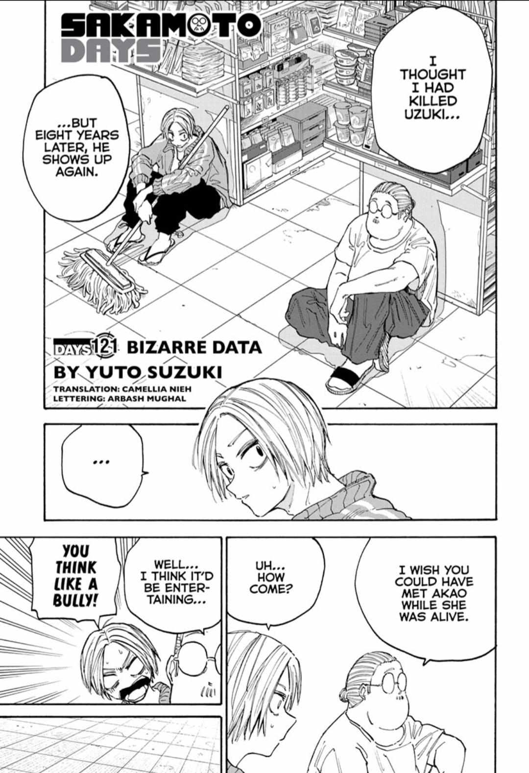 SAKAMOTO DAYS Chapter 121 image 02